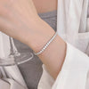 Anti-Tarnish Classic Silver Tennis Bracelet