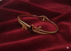 Anti-Tarnish Gold-Plated Butterfly Bangle