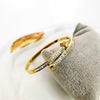Women Enamelled Gold-Plated Anti Tarnish Nail Kada Bracelet